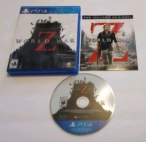 World War Z PS4 Third Person Shooter Zombie Game Used